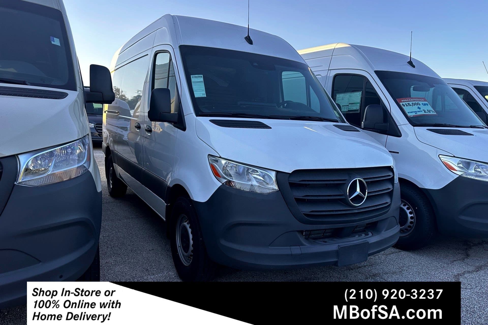 2024 Mercedes-Benz Sprinter Cargo Van Cargo 144 WB